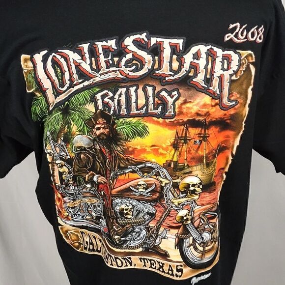 Lonestar Rally 2008 Men's Tee - Picture 6 of 8